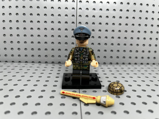 German Panzerfaust Soldier Custom Block-Style Figure