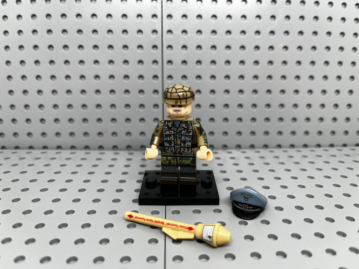 German Panzerfaust Soldier Custom Block-Style Figure