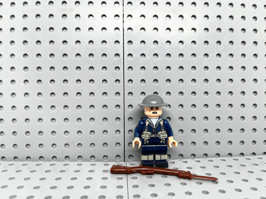 US Sailor Rifleman Custom Block-Style Figure
