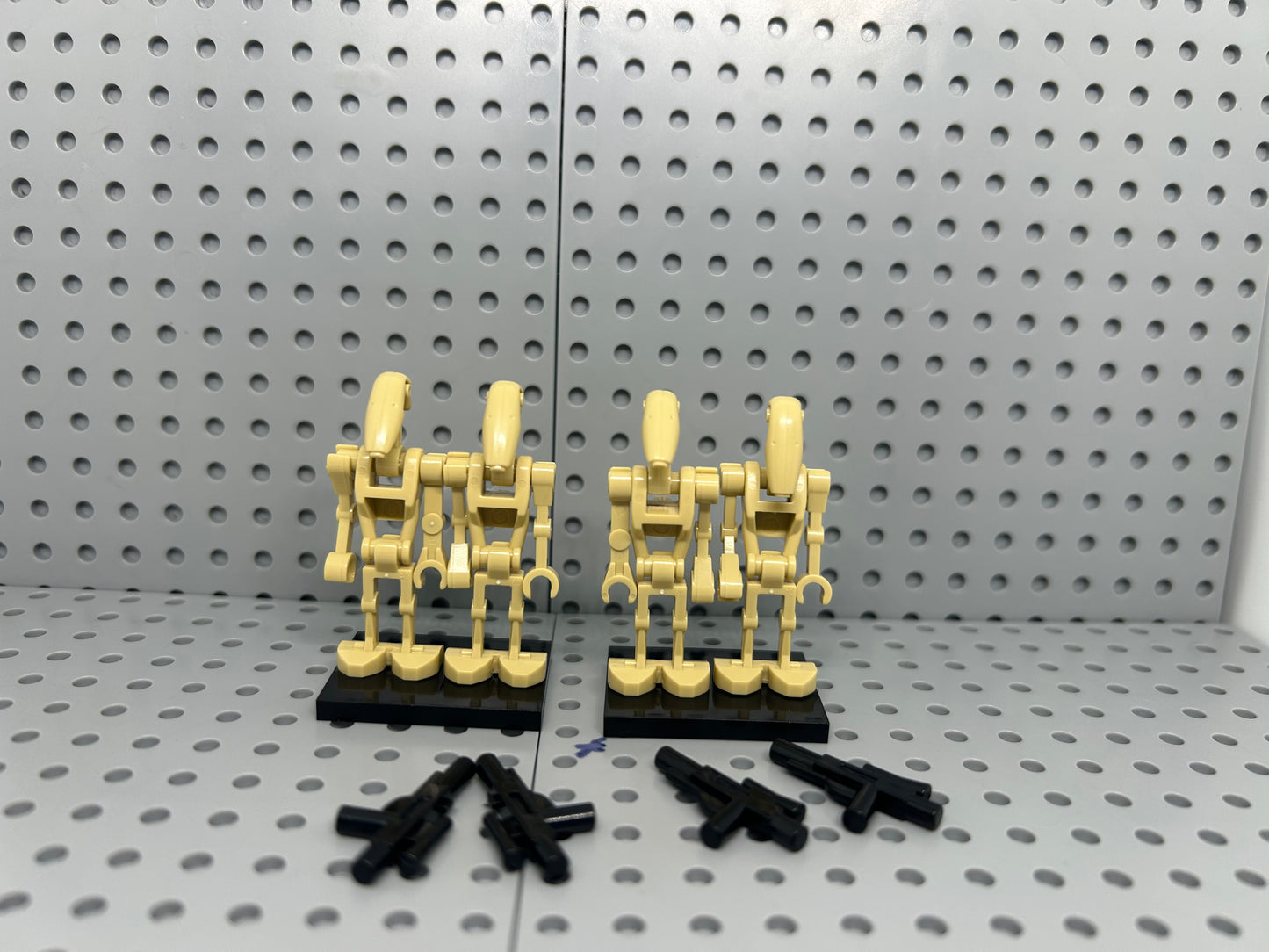 Battle Bots Custom Block-Style Figures Set Of 4