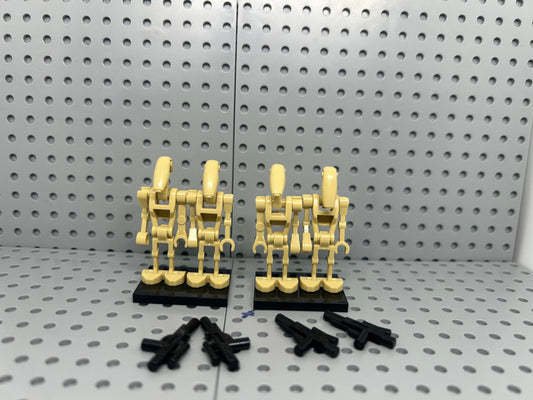 Battle Bots Custom Block-Style Figures Set Of 4