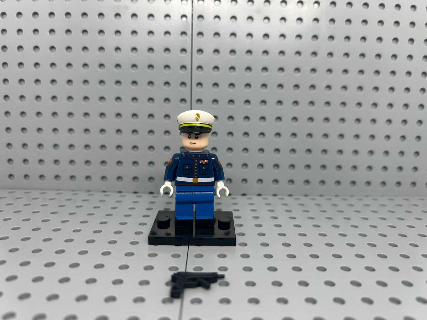 Marine Corporal Custom Block-Style Figure