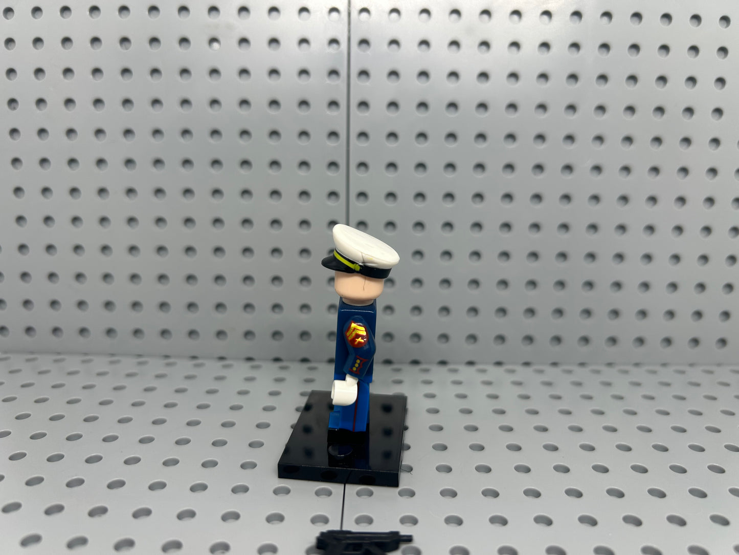 Marine Corporal Custom Block-Style Figure
