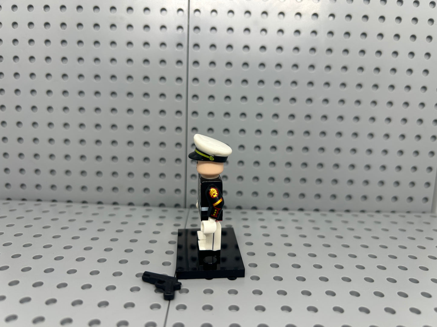 Marine Sargent Custom Block-Style Figure