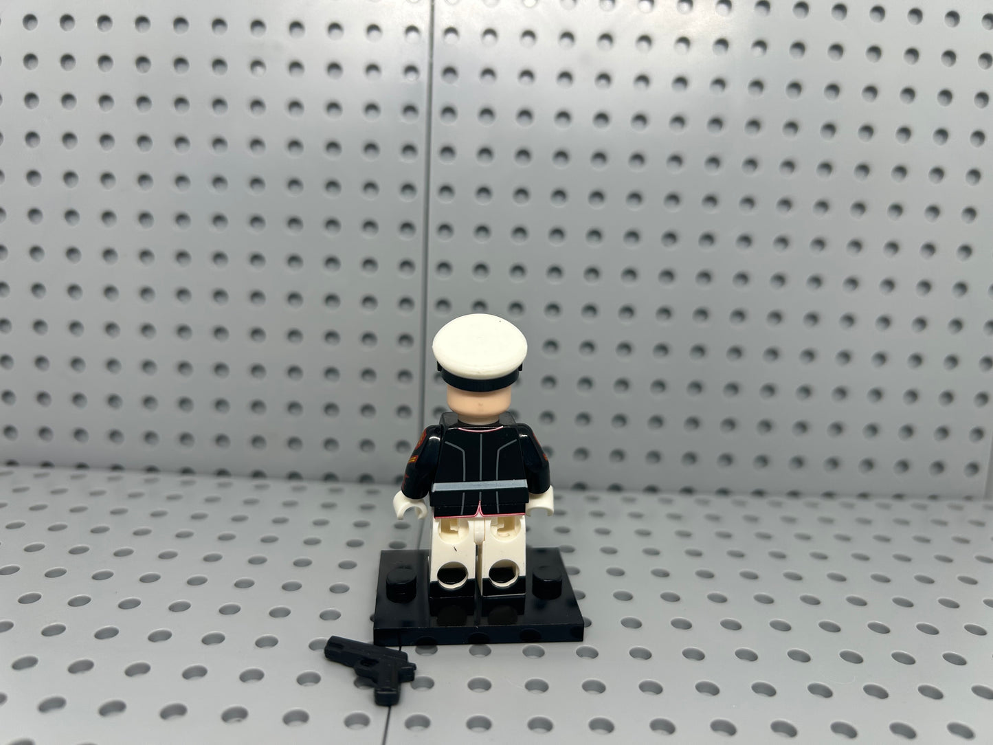 Marine Sargent Custom Block-Style Figure