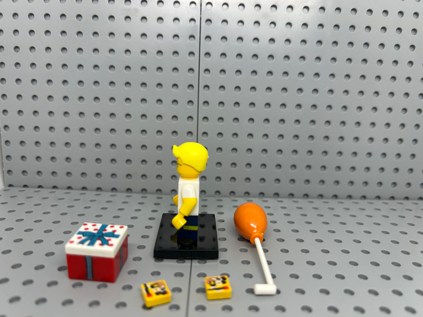 Birthday Person Custom Block-Style Figure