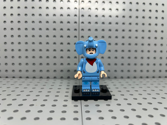 Elephant Costume Custom Block-Style Figure
