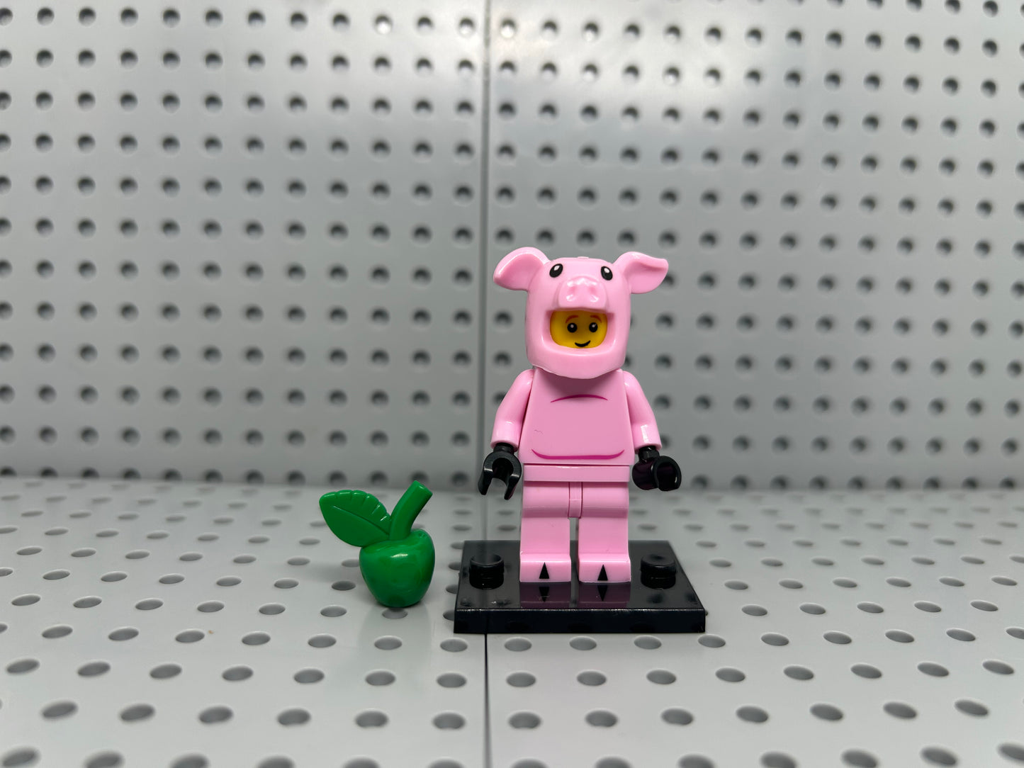 Pig Costume Custom Block-Style Figure