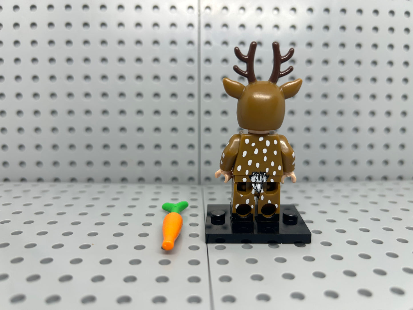 Deer Costume Custom Block-Style Figure