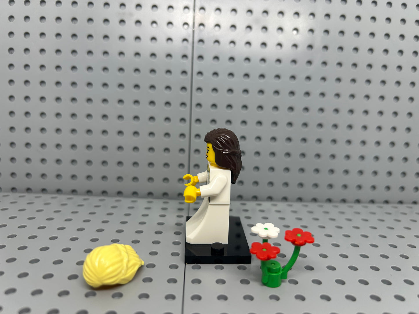 Wedding Bride Custom Minifigure
