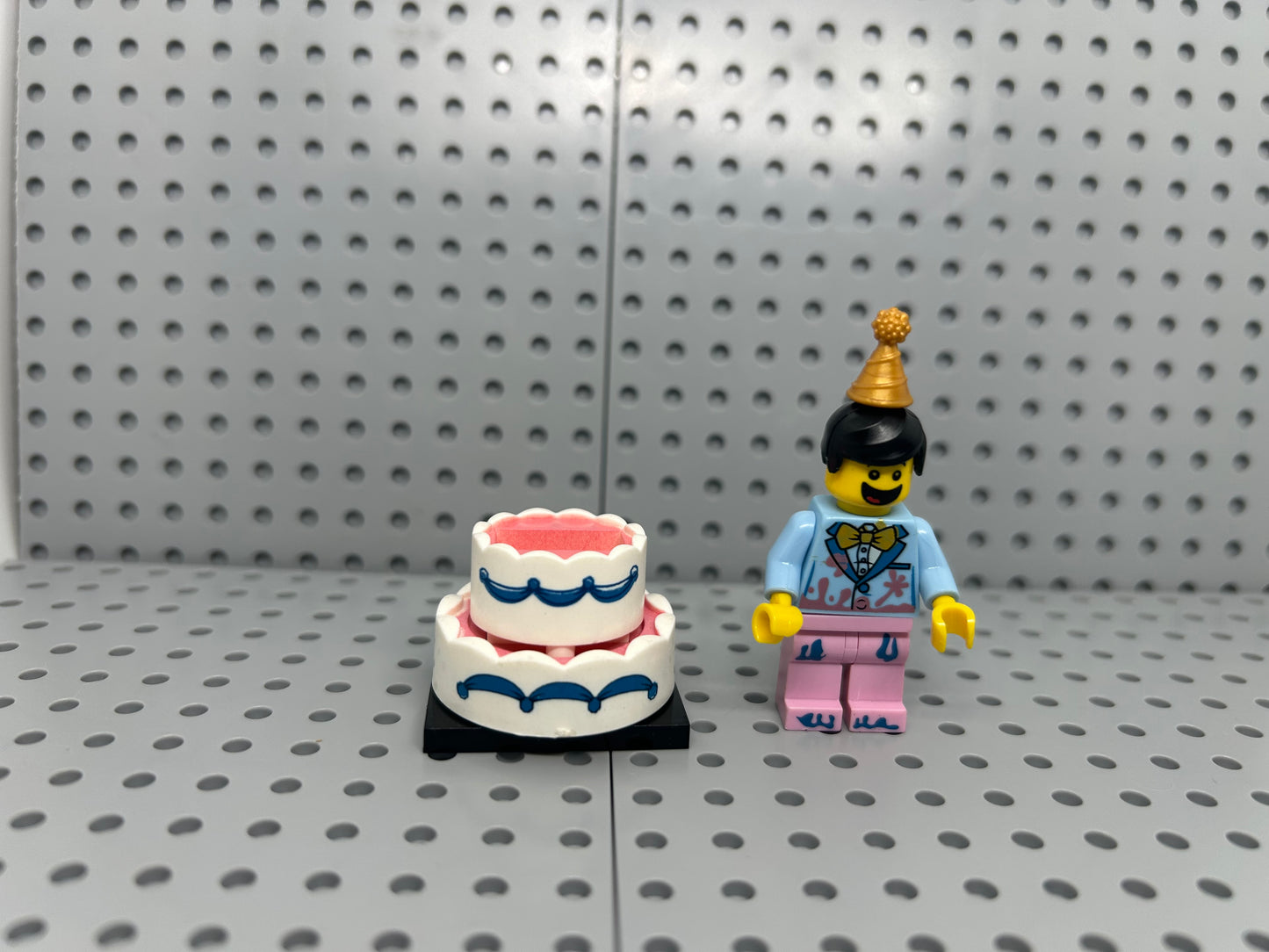 Birthday Costume Custom Minifigure