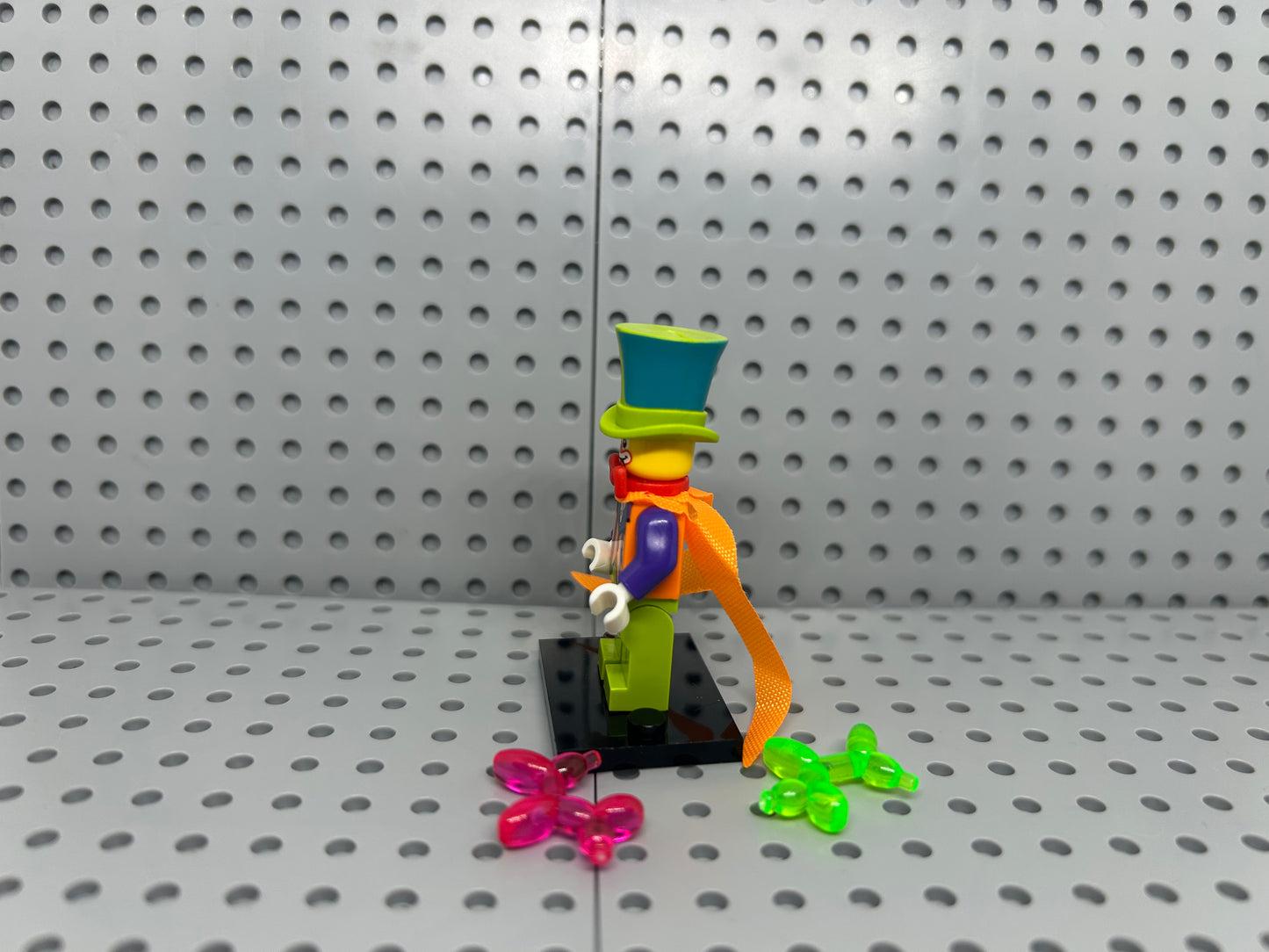 Balloon Clown Custom Minifigure