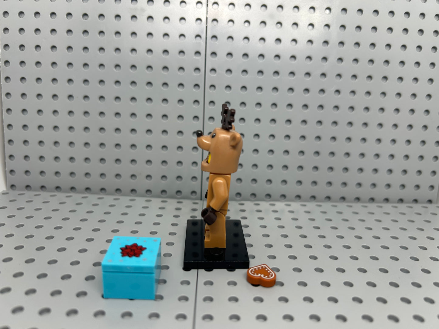 Christmas Costume Reindeer Custom Minifigure