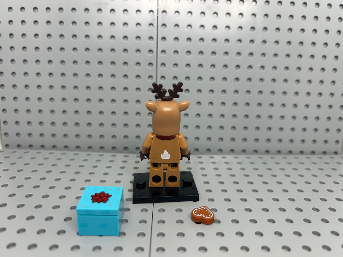 Christmas Costume Reindeer Custom Minifigure