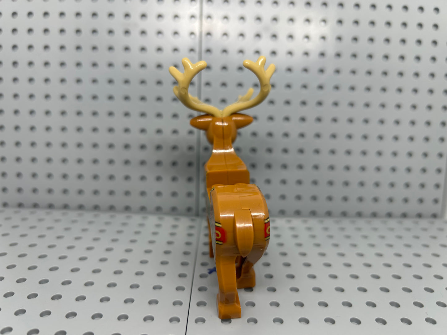 Christmas Reindeer Custom Block-Style Figure