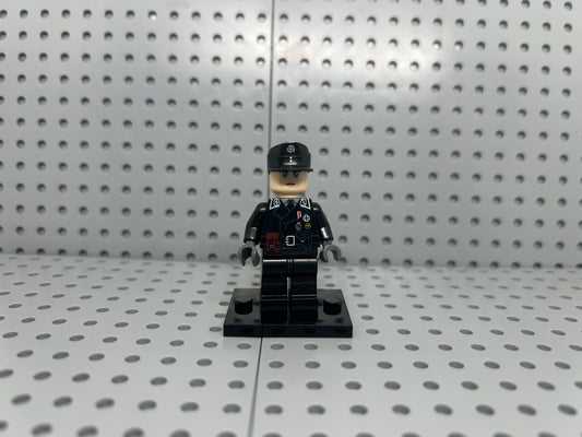 German Tank Crew Custom Block-Style Figure