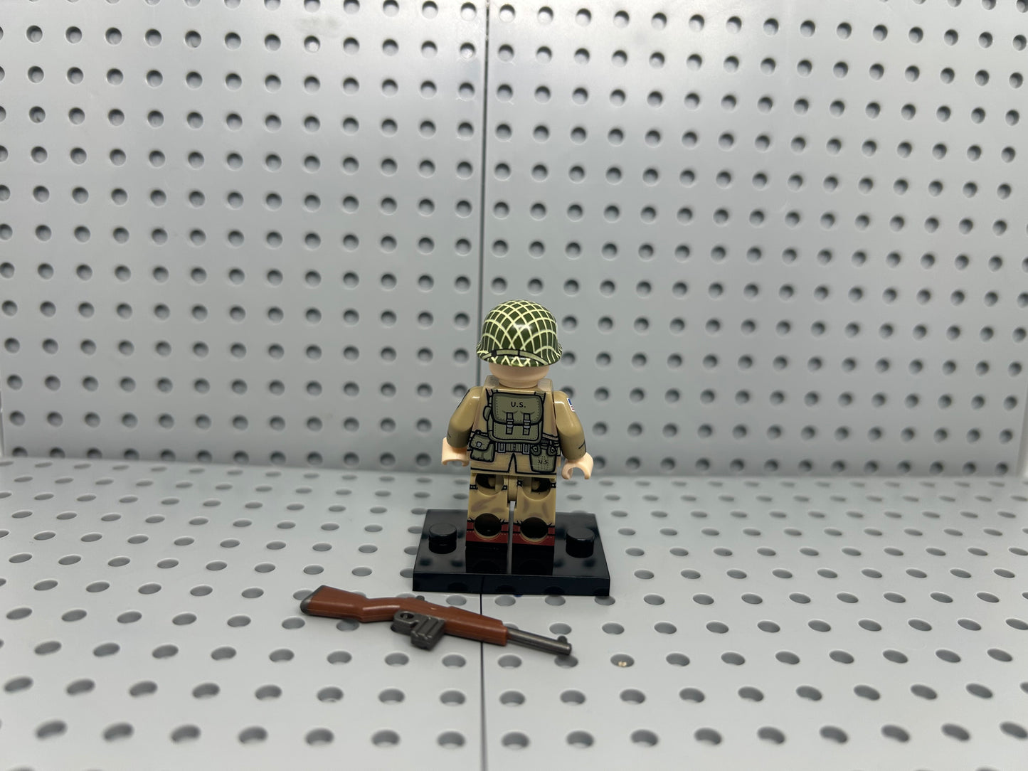 US Army Ranger Rifleman Custom Block-Style Figure