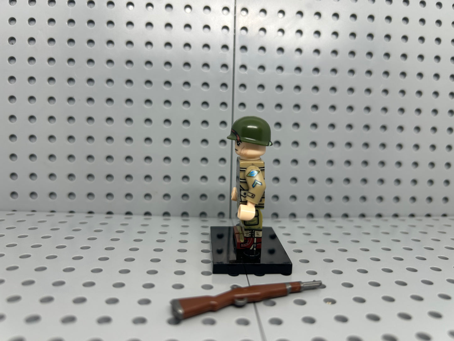 US Army Ranger Rifleman Custom Block-Style Figure