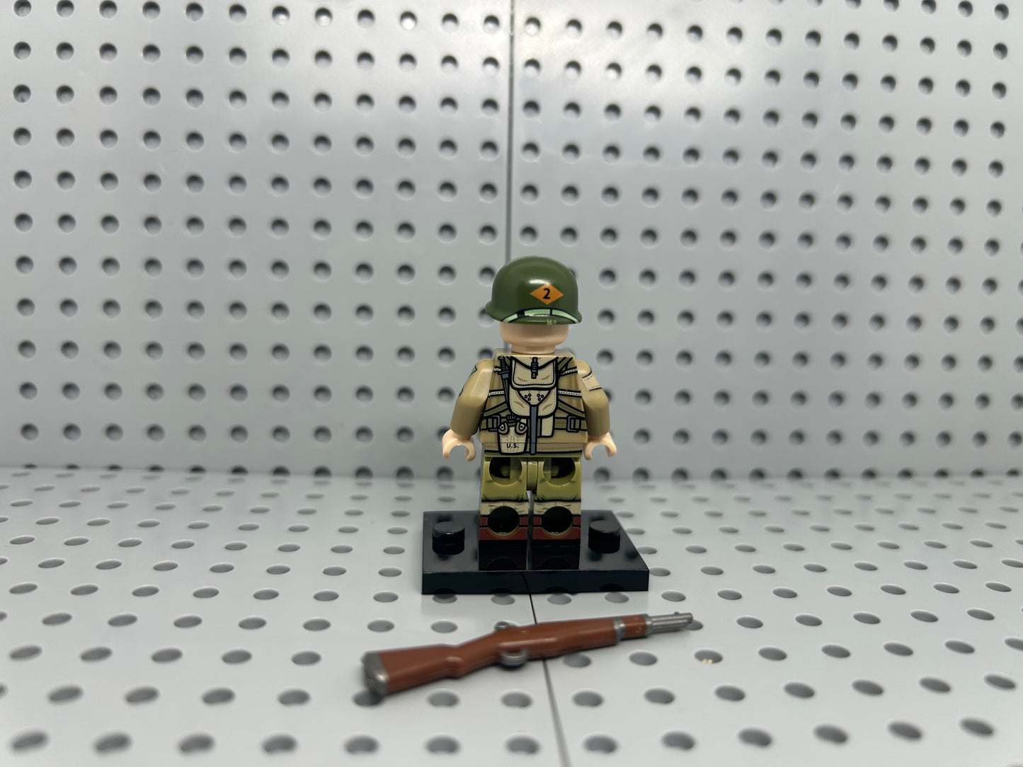 US Army Ranger Rifleman Custom Block-Style Figure