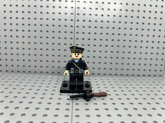 Russian Naval Sailor Custom Block-Style Figure