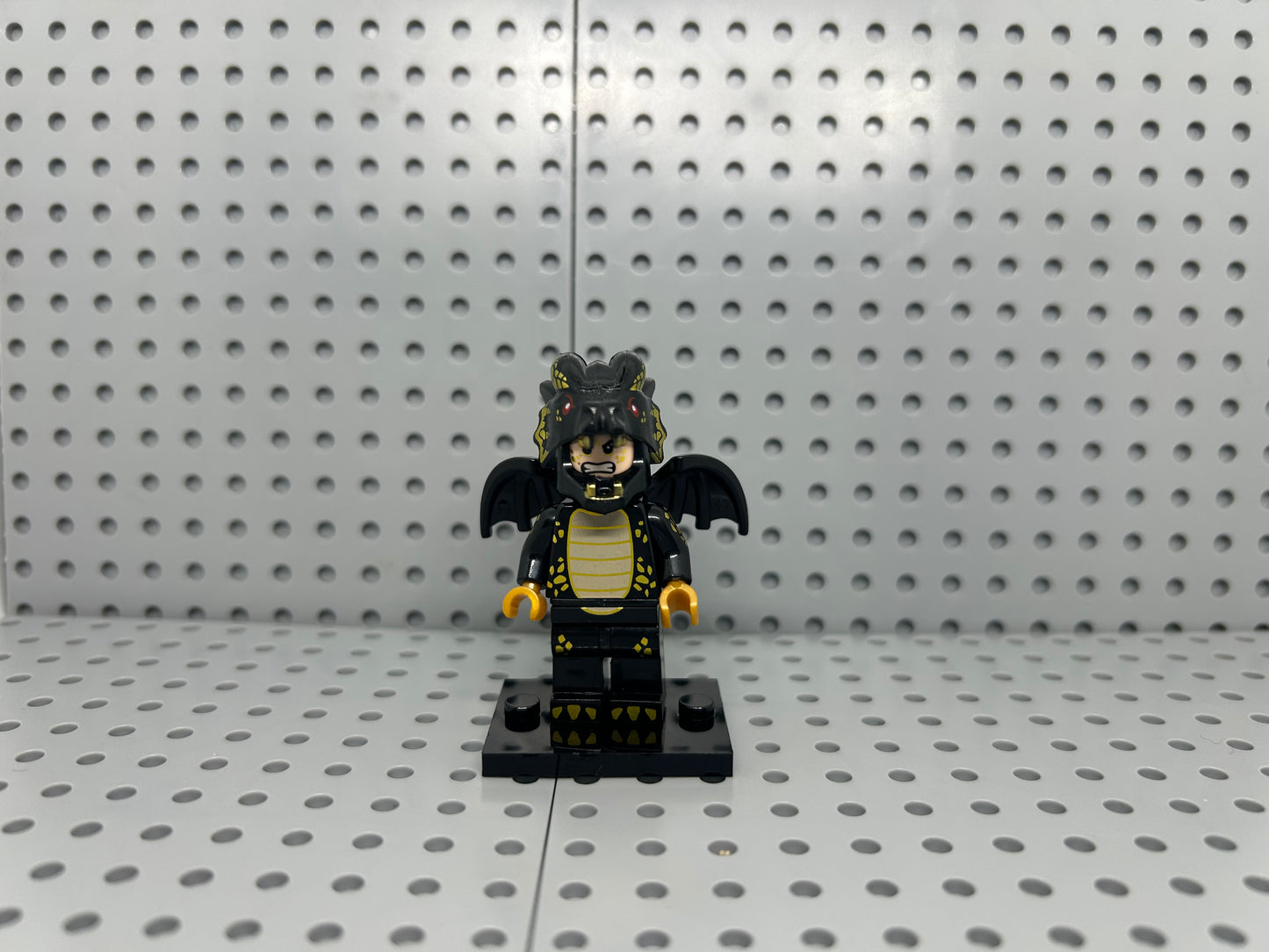 Dragon Costume Custom Block-Style Figure