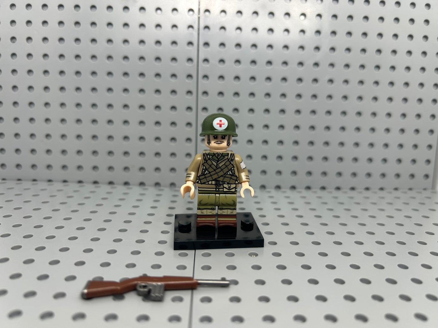 US Army Ranger Medic Custom Block-Style Figure
