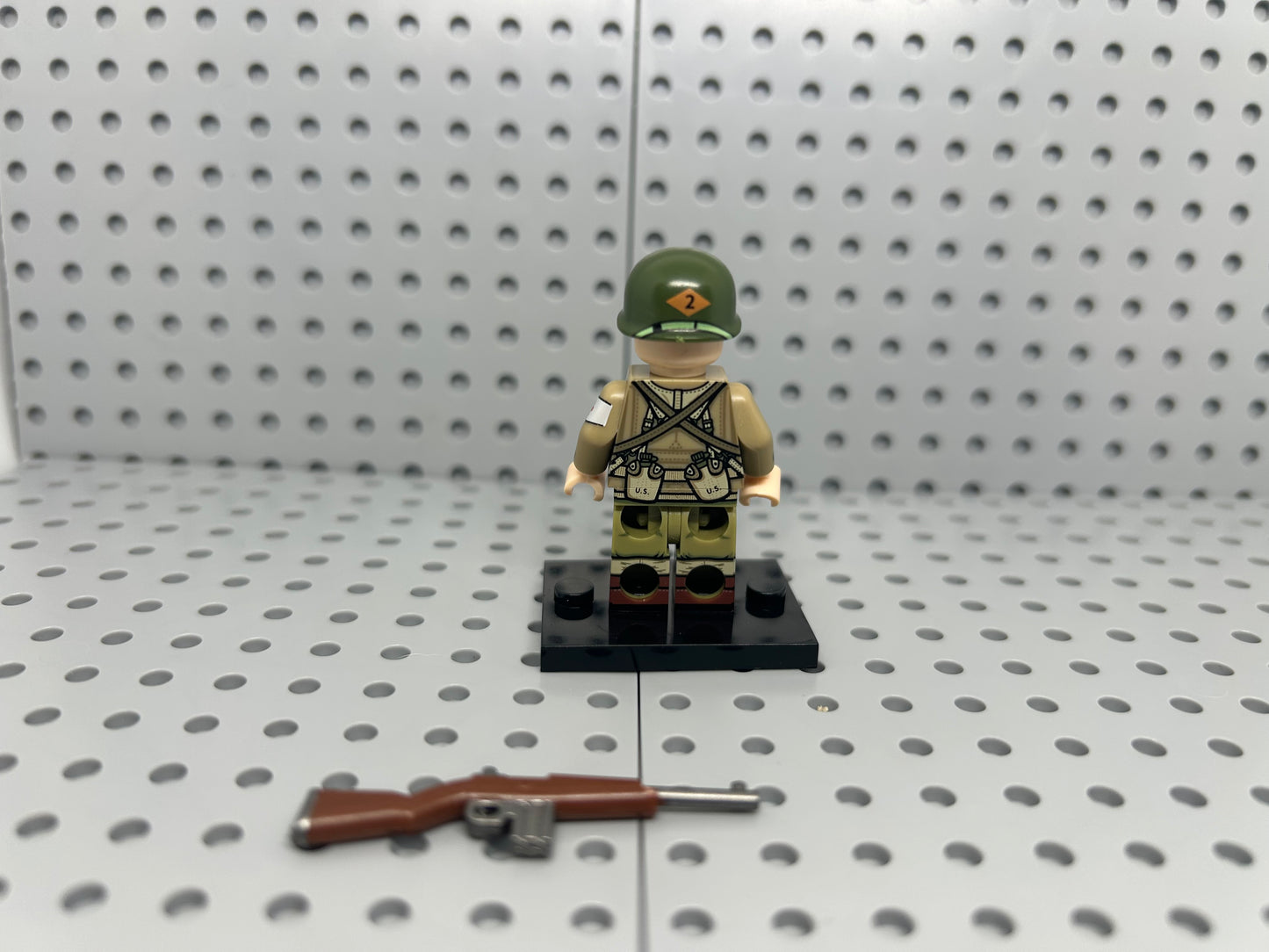 US Army Ranger Medic Custom Block-Style Figure