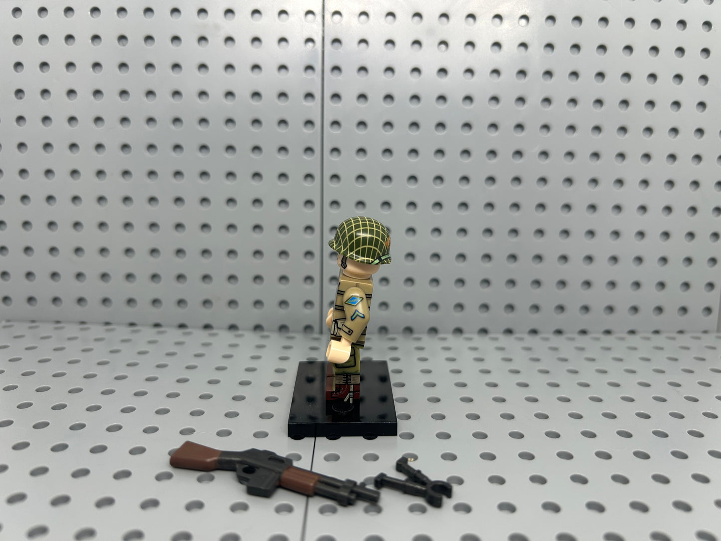 US Army Ranger Bar Custom Block-Style Figure