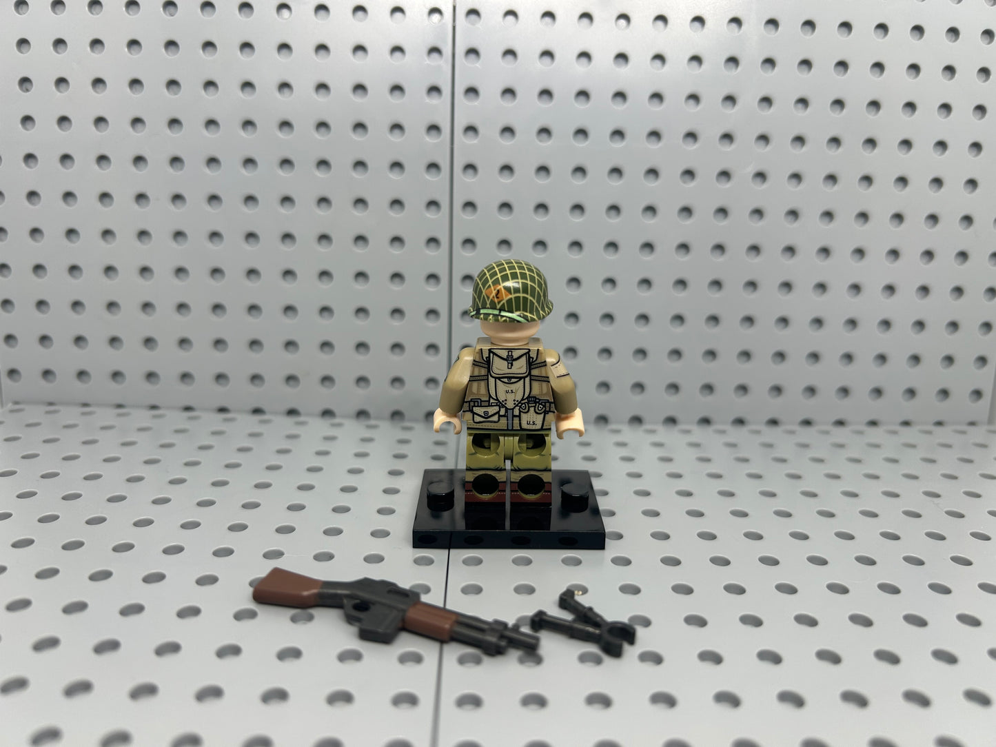 US Army Ranger Bar Custom Block-Style Figure