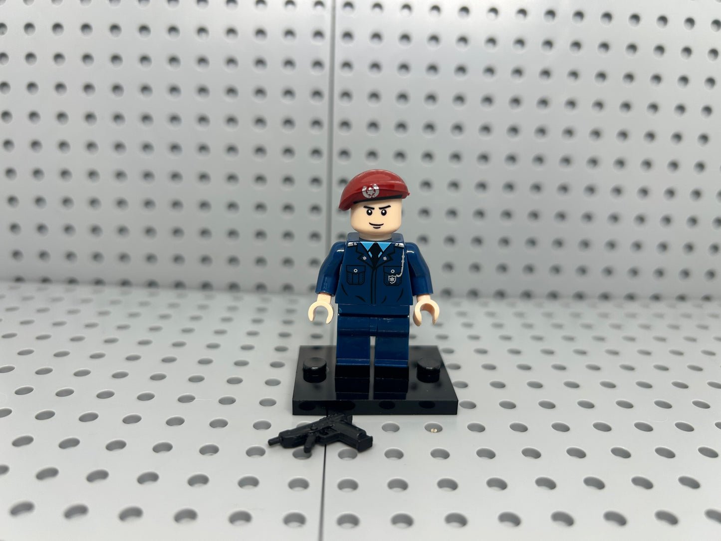 Hong Kong Police Office Custom Block-Style Figure