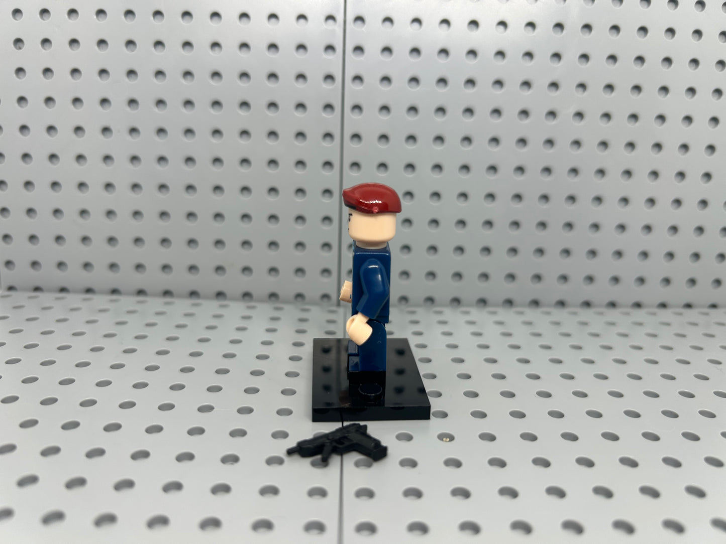 Hong Kong Police Office Custom Block-Style Figure