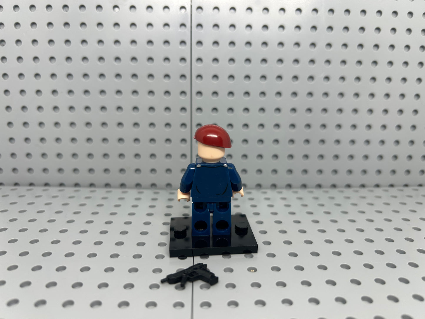 Hong Kong Police Office Custom Block-Style Figure