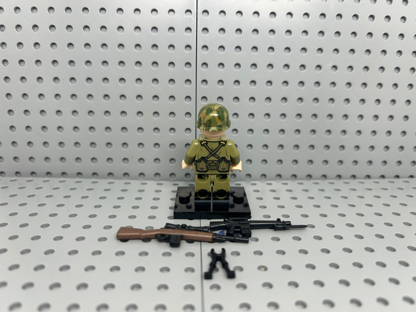 US Vietnam Sniper Soldier Custom Block-Style Figure
