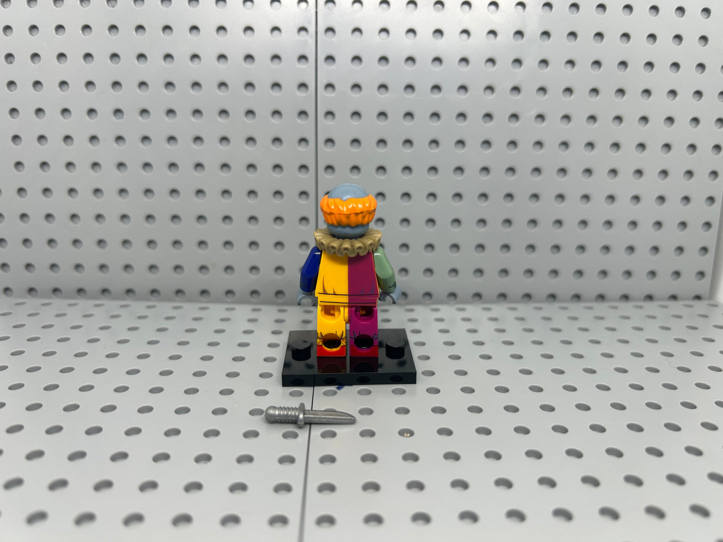 Zombi Clown Custom Block-Style Figure