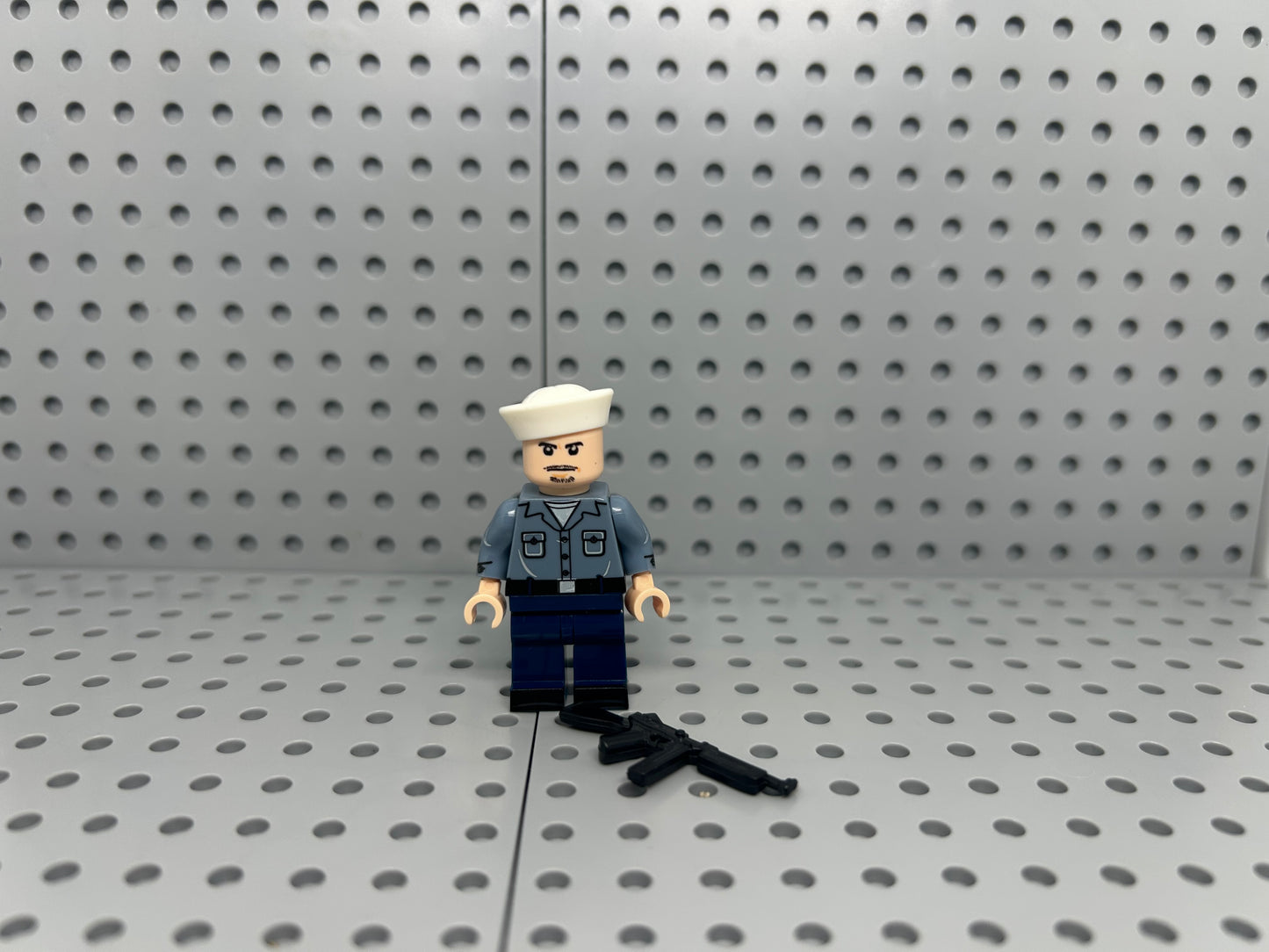 US Navy Sailor  Custom Block-Style Figure