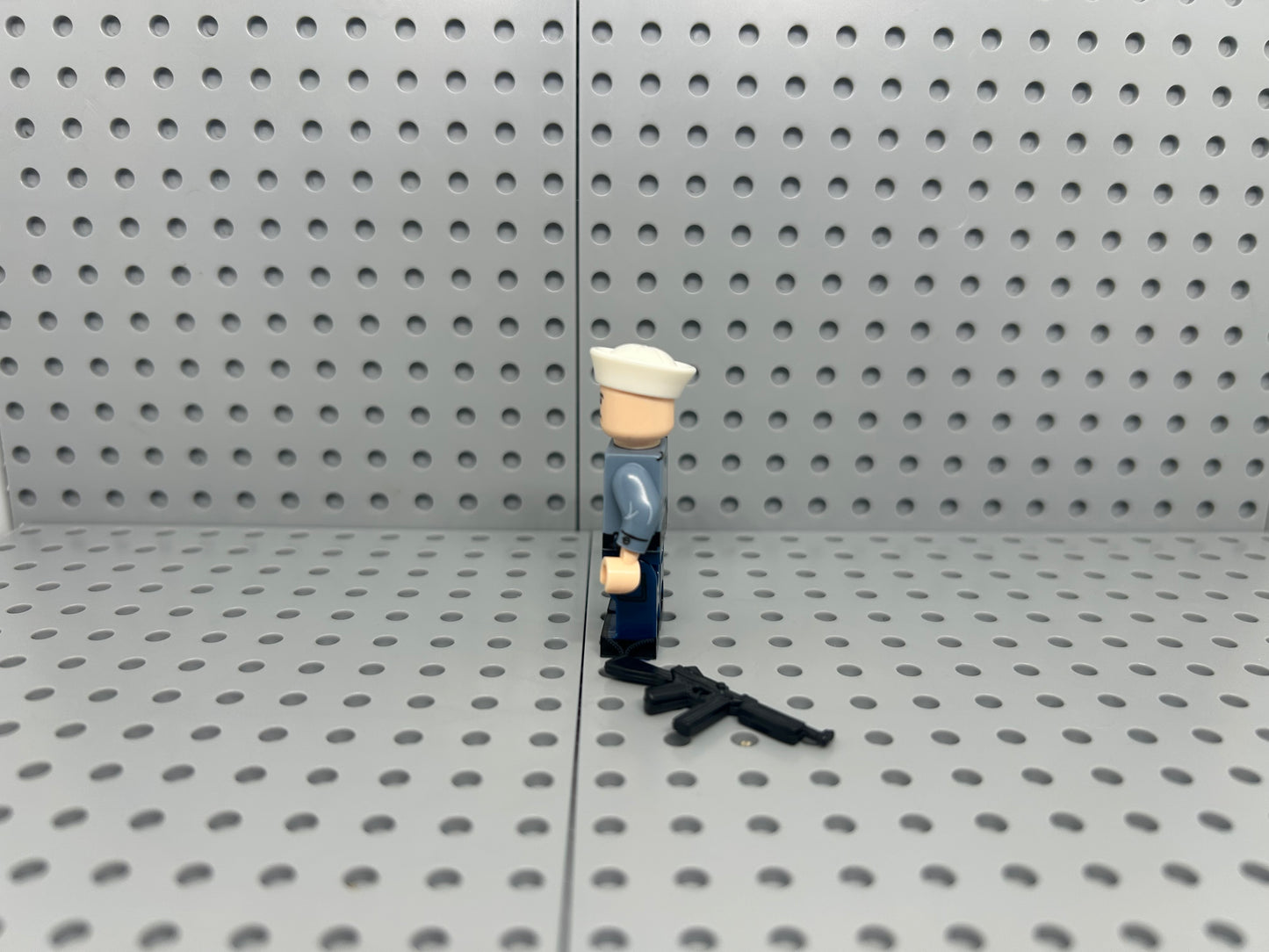 US Navy Sailor  Custom Block-Style Figure