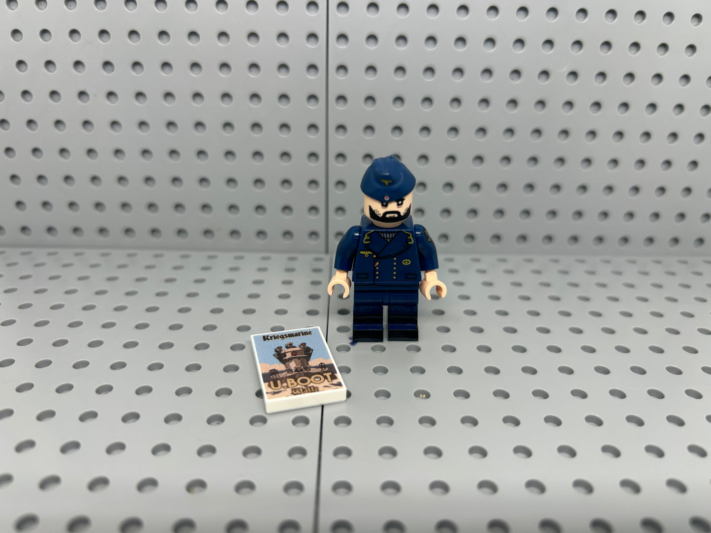 German U-Boat Custom Block-Style Figure