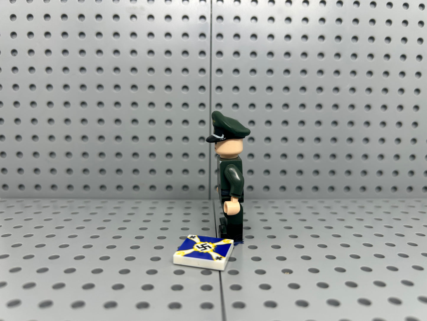 German Officer Custom Block-Style Figure
