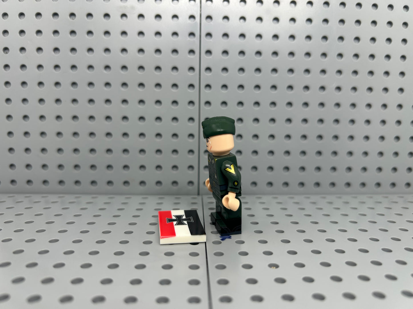 German Officer Custom Block-Style Figure