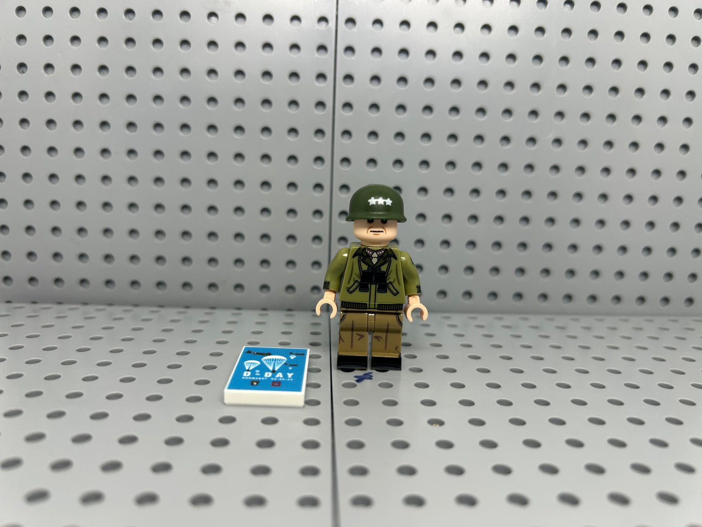 US Army General Custom Block-Style Figure