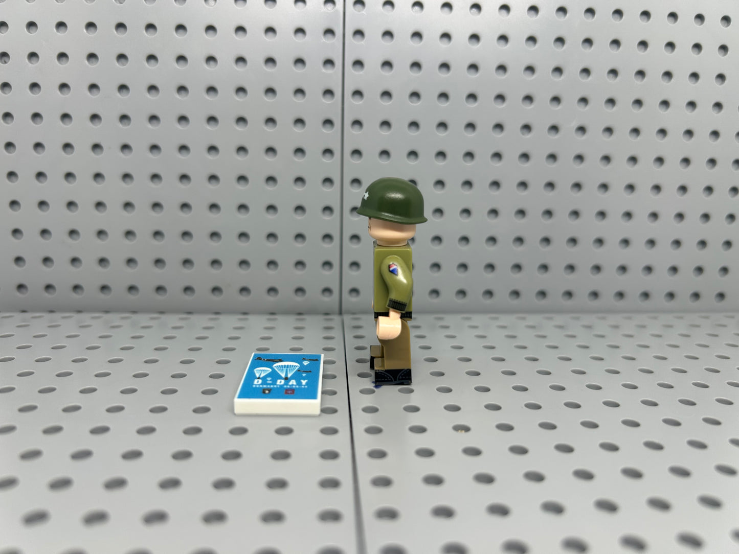 US Army General Custom Block-Style Figure