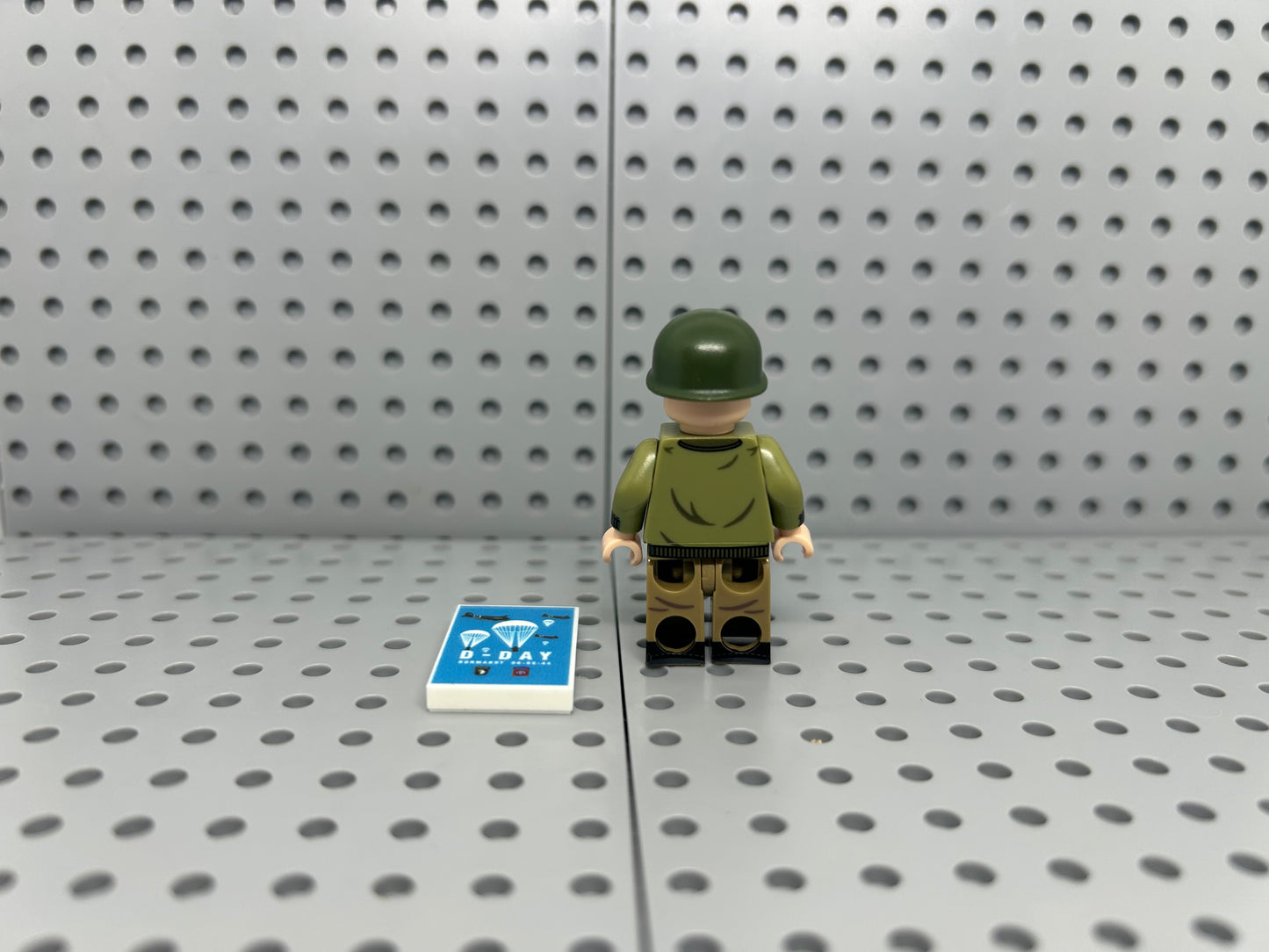 US Army General Custom Block-Style Figure