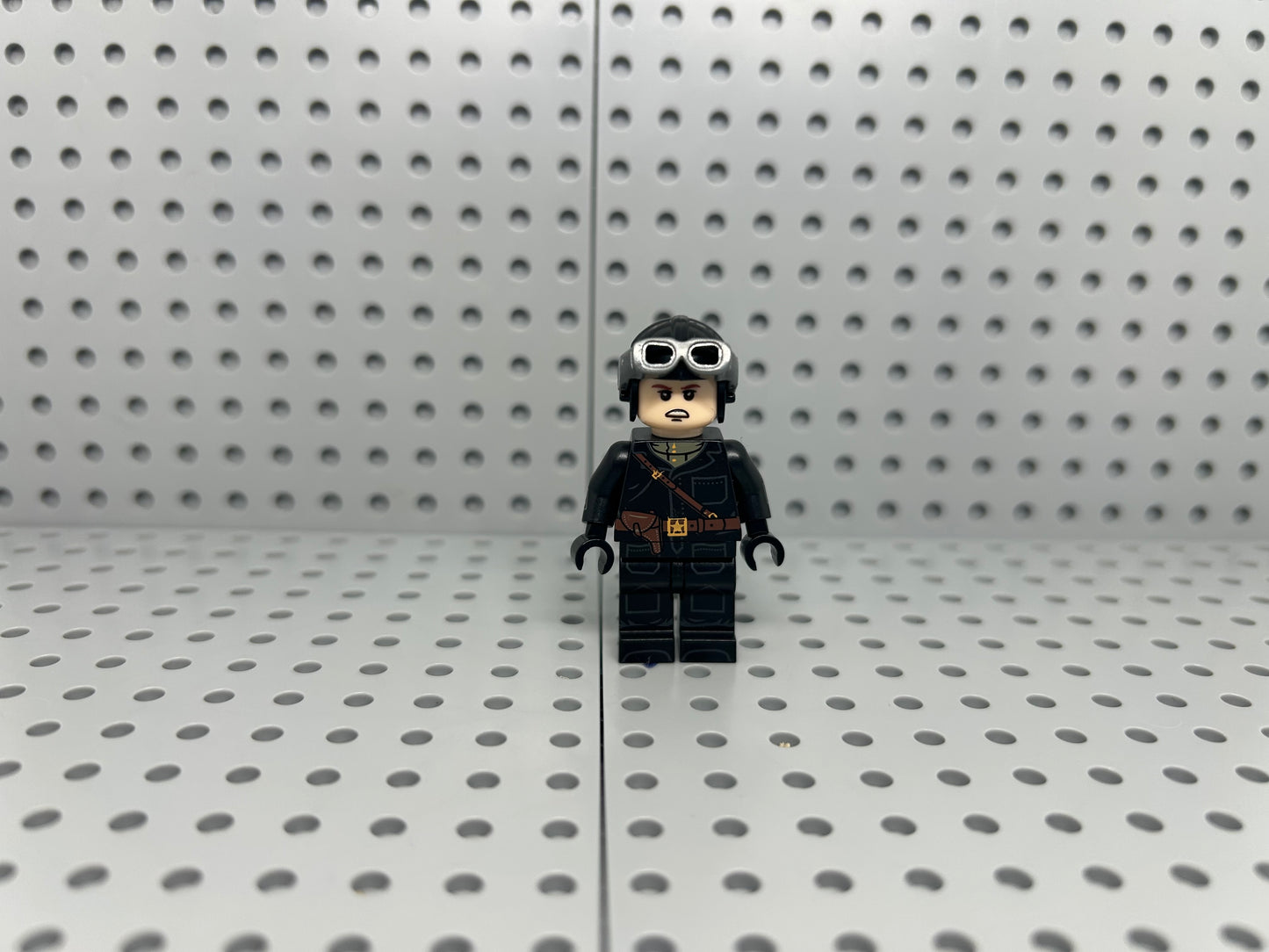 Russian Pilot Custom Block-Style Figure