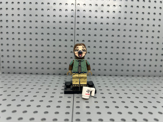 Sloth Office Worker Custom Minifigure