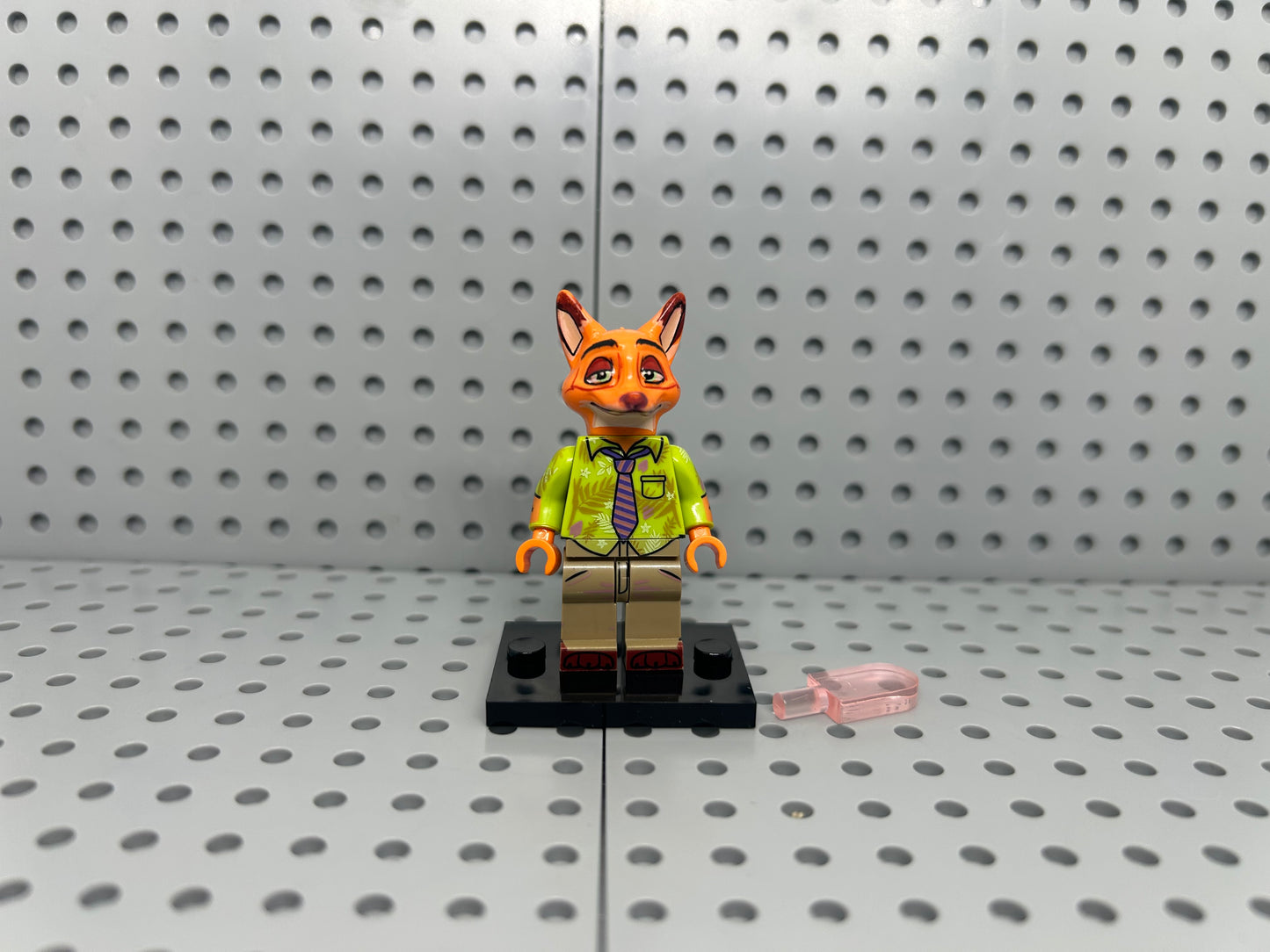 Fox Office Worker Custom Minifigure