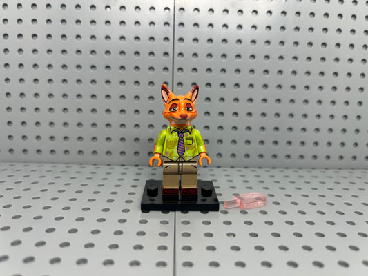 Fox Office Worker Custom Minifigure