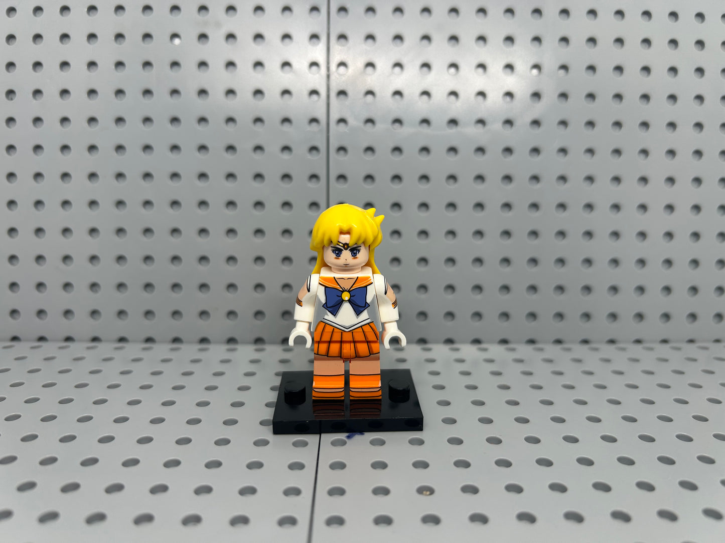 Crimson Flame Guardian Custom Minifigure