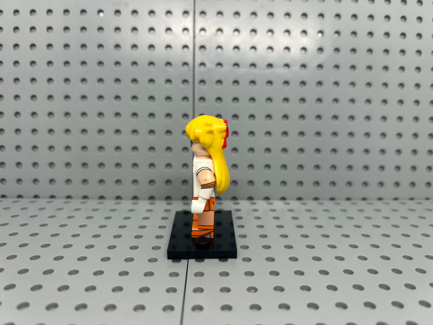 Crimson Flame Guardian Custom Minifigure