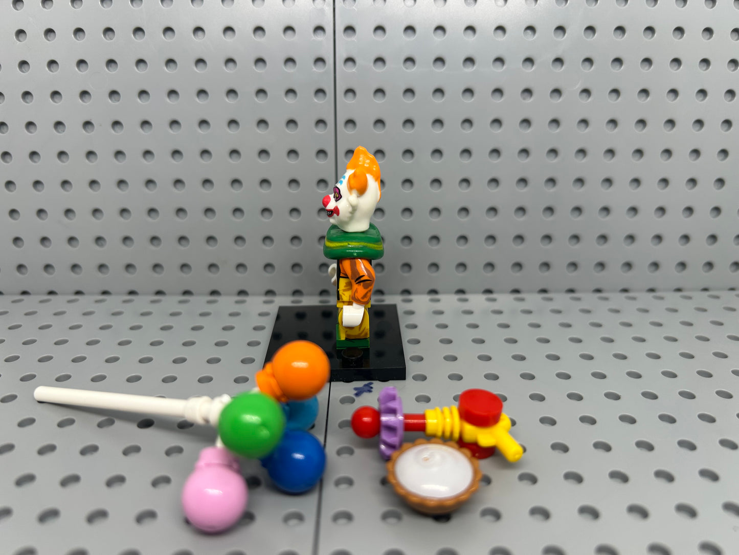 Twisted Funhouse Clown Custom Block-Style Figure