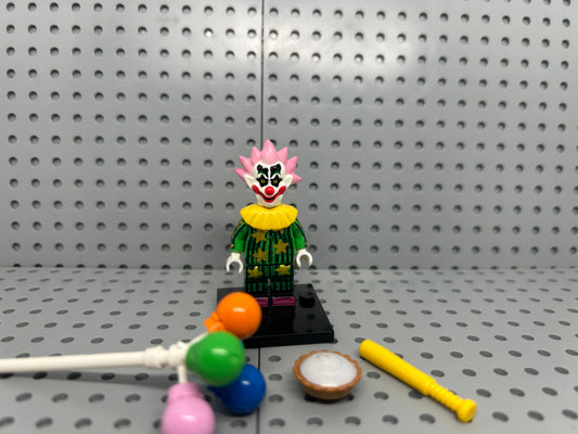 Neon Grin Terror Custom Block-Style Figure